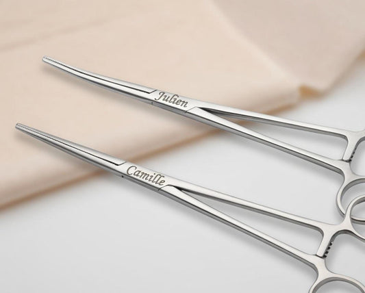 Pince Kocher personnalisée en acier inoxydable