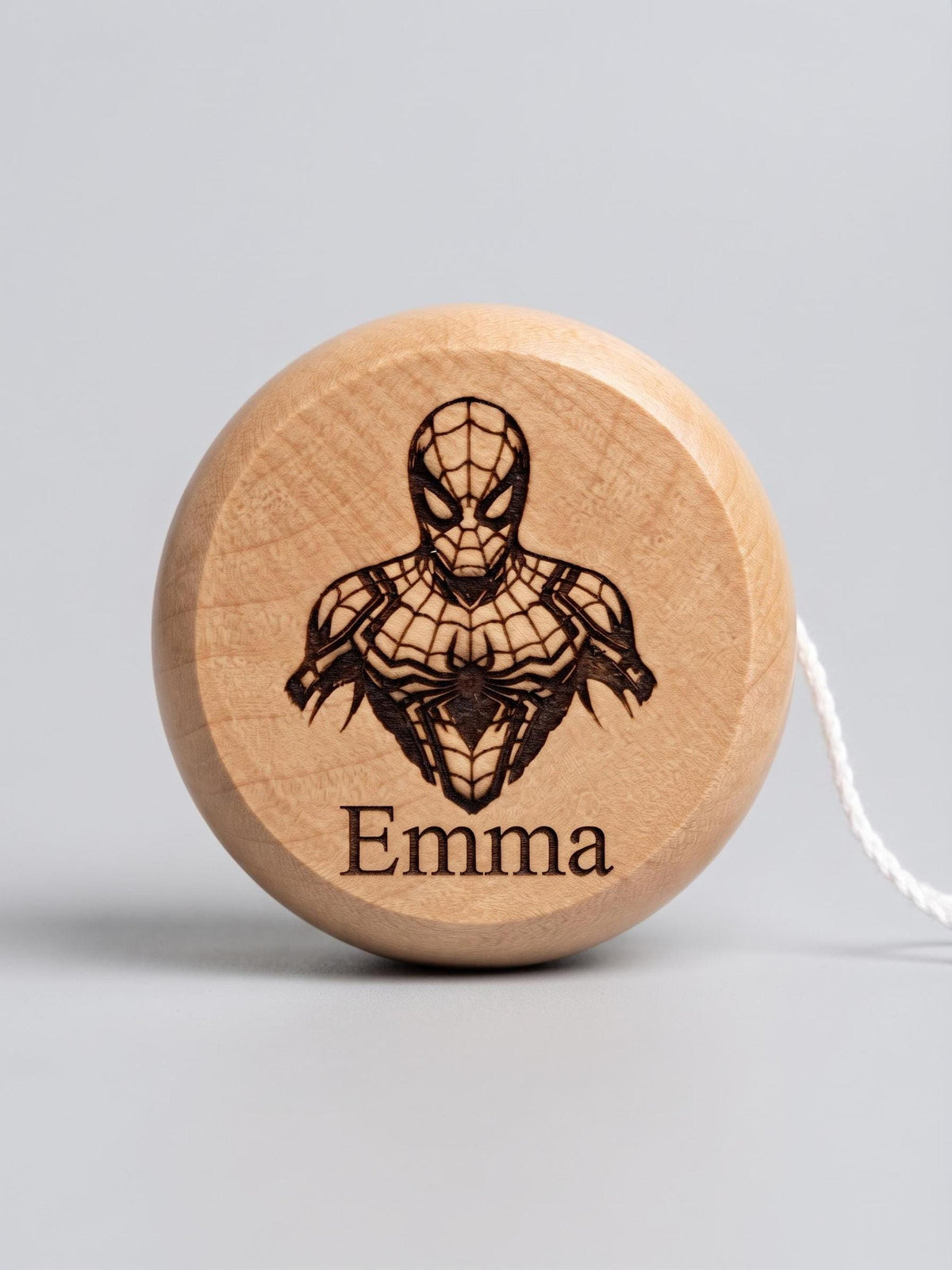 Yo-yo en Bois Personnalisé avec Prénom Gravé | Cadeau Naissance Anniversaire Communion Enfant