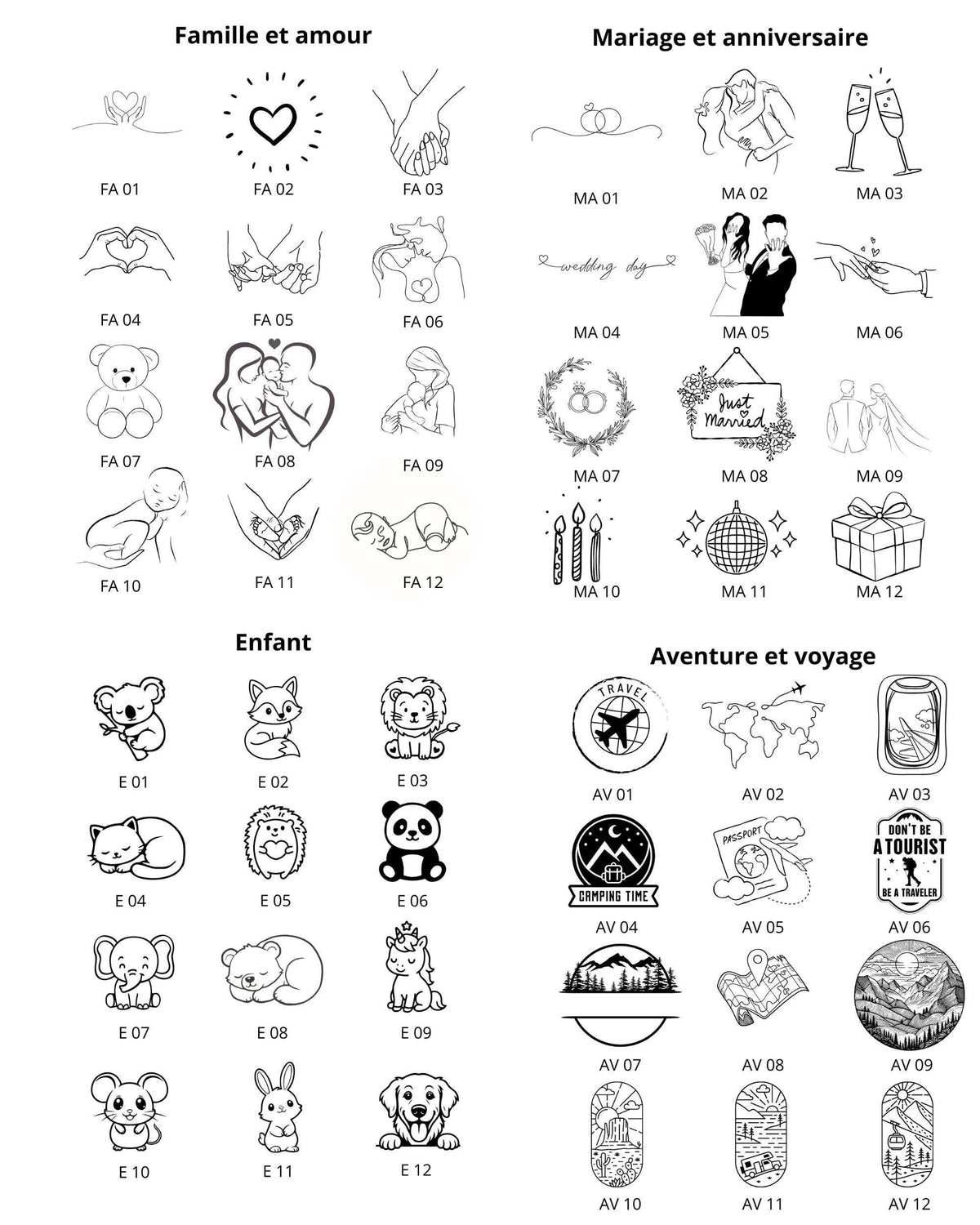 Boîte à alliances personnalisée en bois foncé