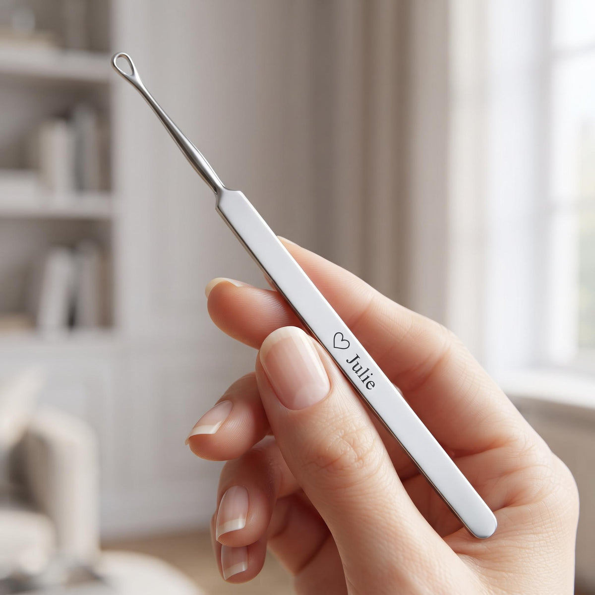 Cure-oreille personnalisé en acier inoxydable